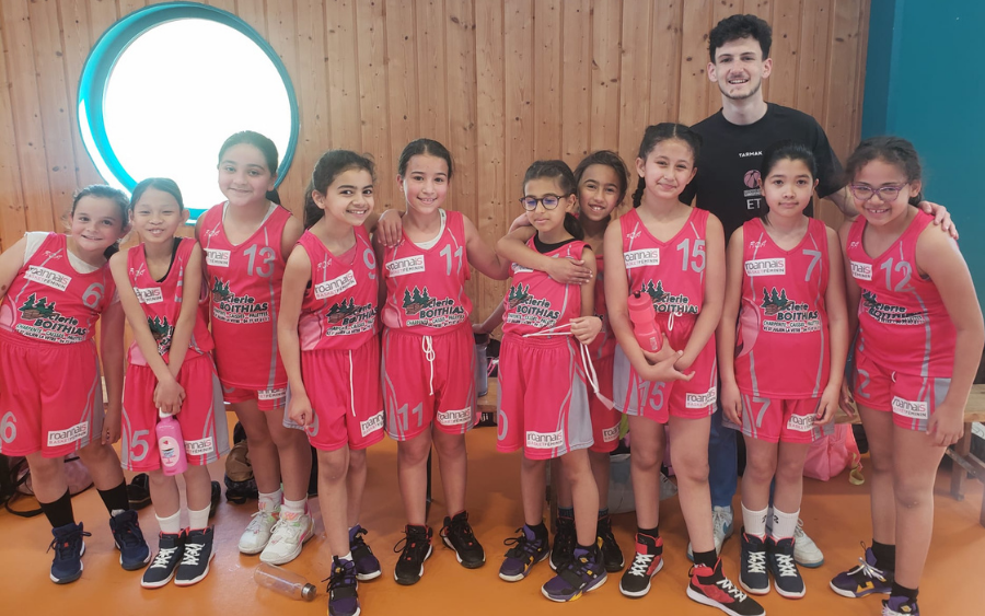 L’ECOLE DE MINI-BASKET : UNE AFFAIRE QUI TOURNE !